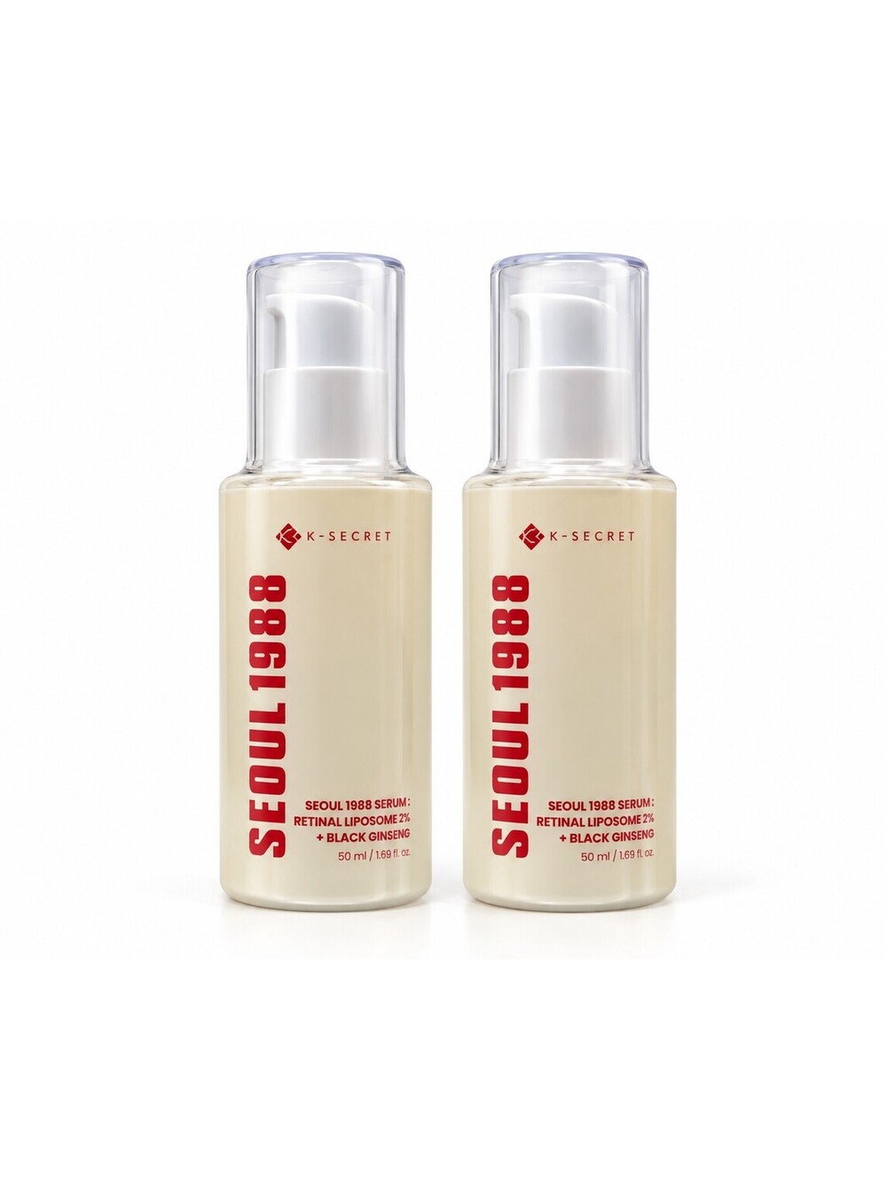 K-SECRET SEOUL 1988 RETINAL 2% SERUM 50ML 2-PACK